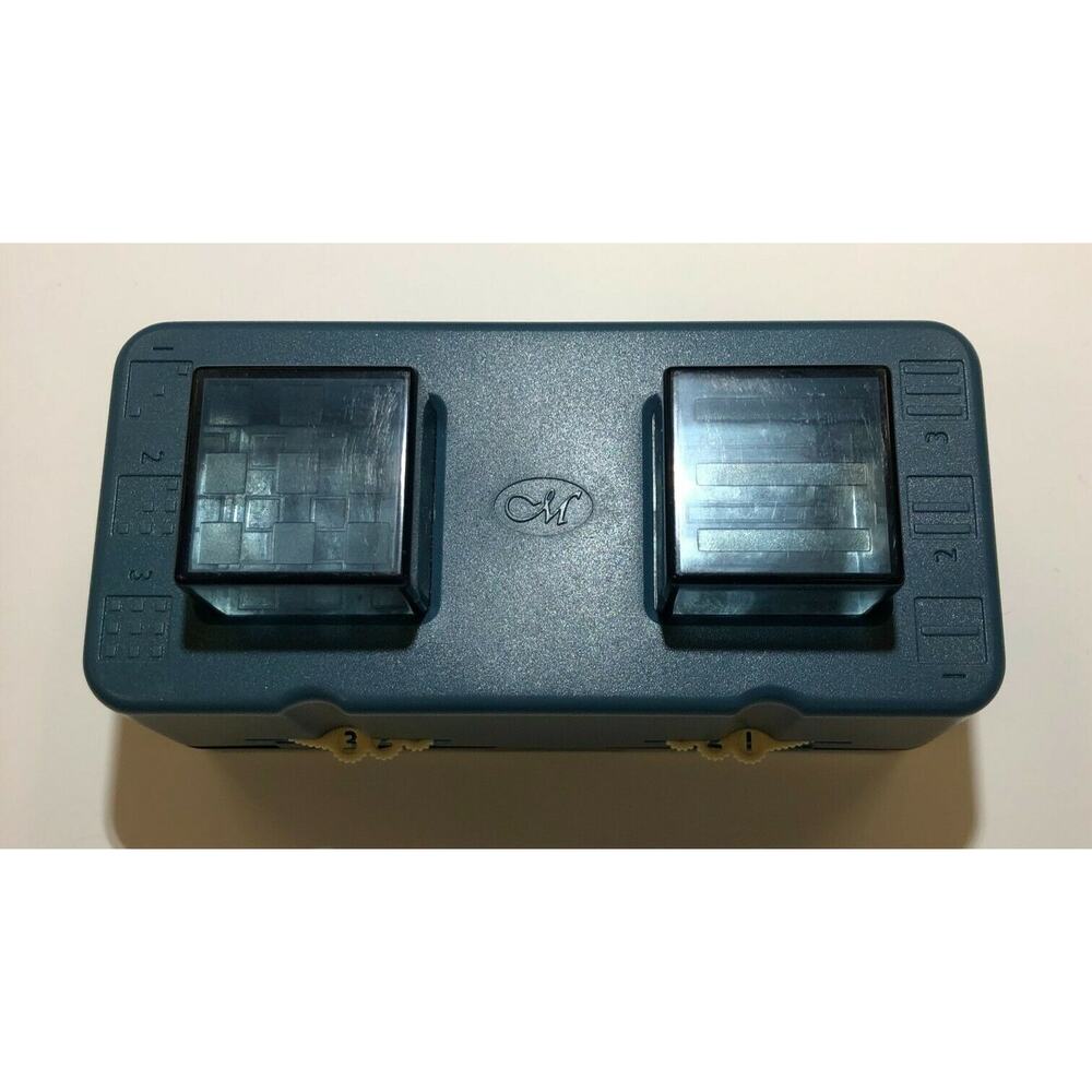 Creative Memories paper punch double squares/rectangles w/dials Retired